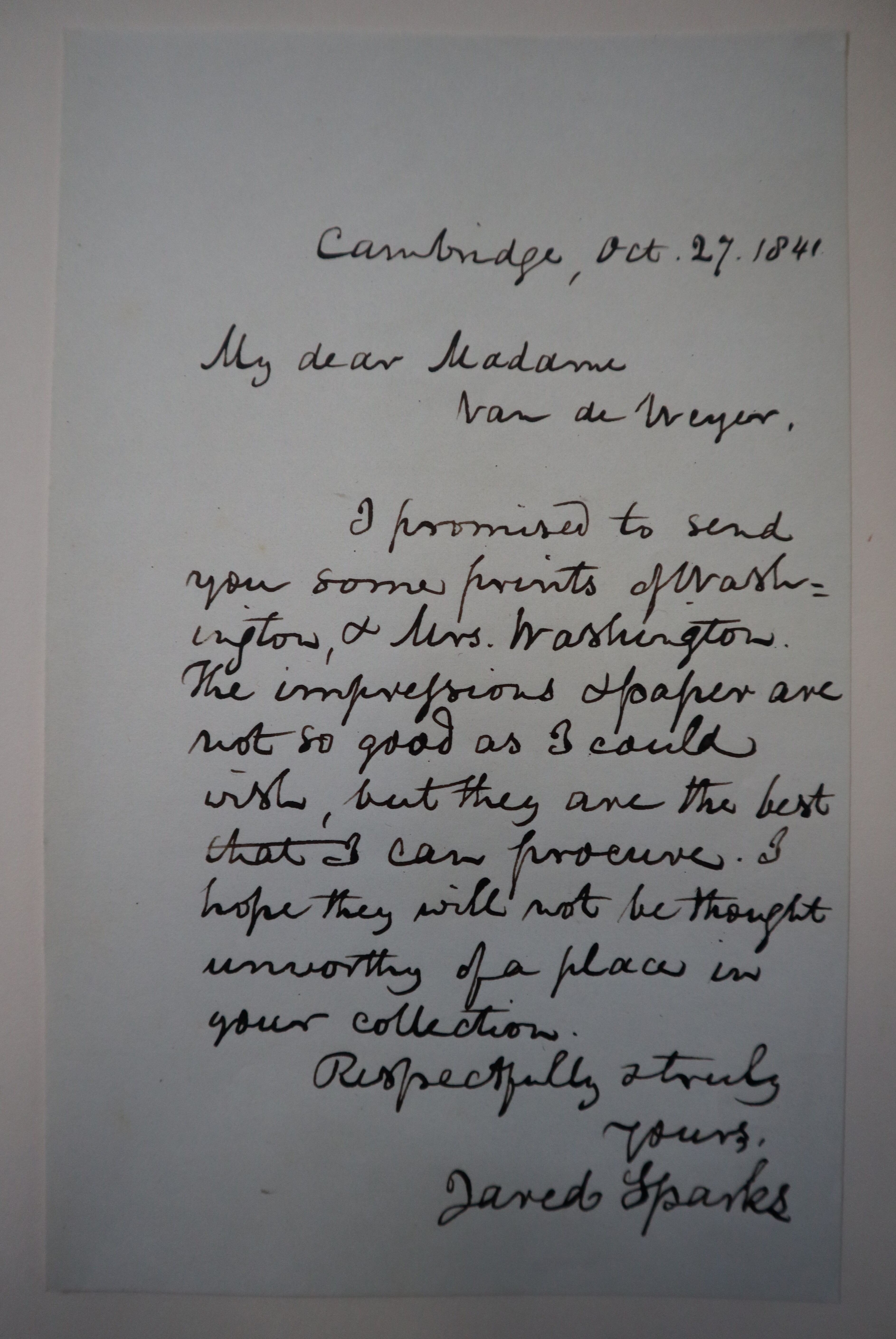 album-7-f.31r-letter-from-jared-sparkes-to-elizabeth-van-de-weyer