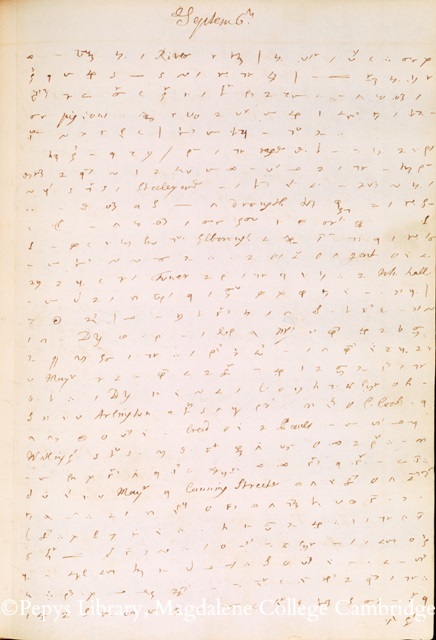 Great Fire of London Pepys Diary Extract