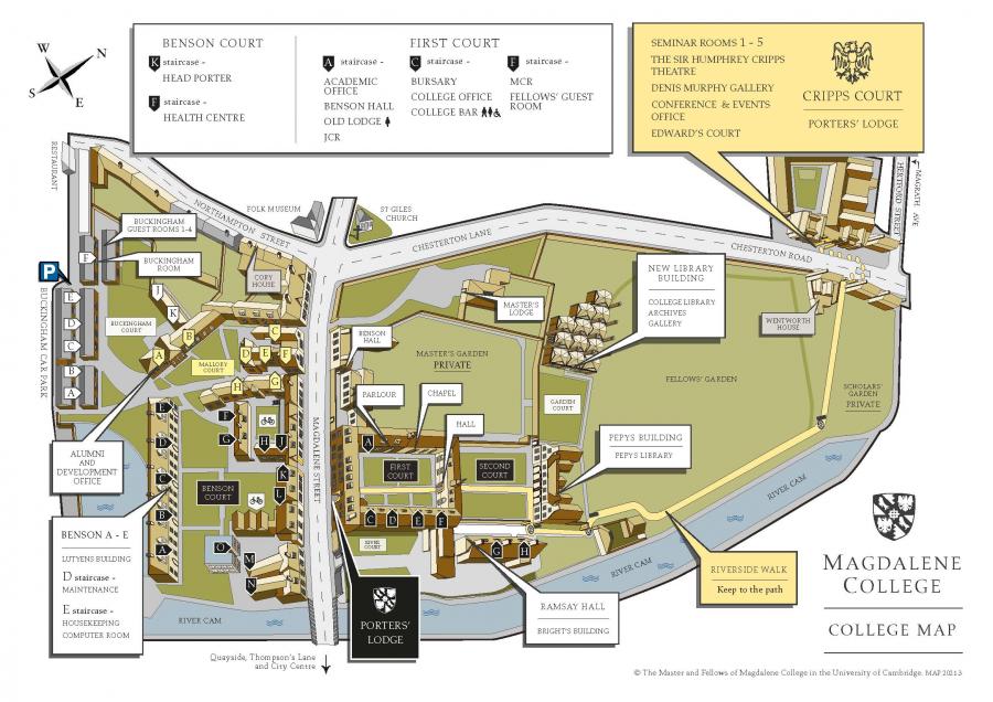 magdalene_college_map